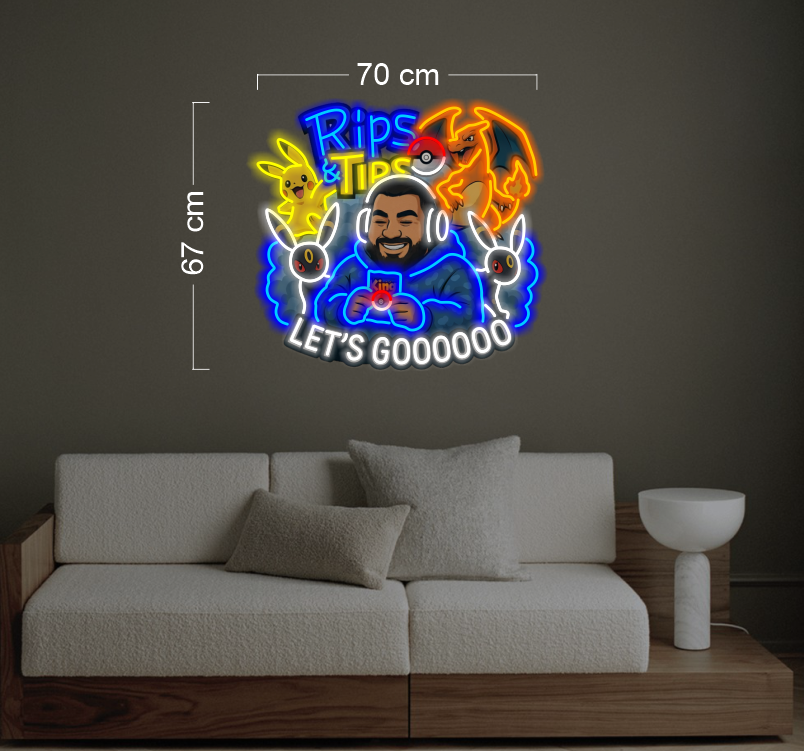 Enseigne au néon LED personnalisée pour entreprise 