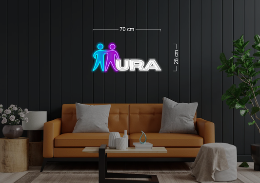URA LOGO | LED Neon Sign