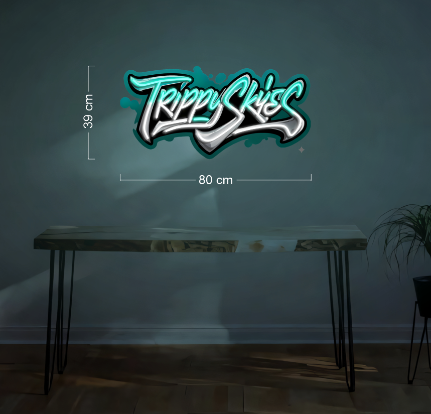 TrippySkyes  | LED Neon Sign