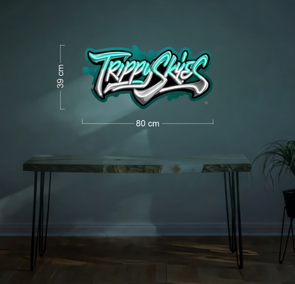 TrippySkyes  | LED Neon Sign