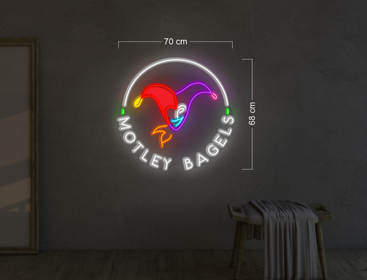 MOTLEY BAGELS| LED Neon Sign (2 signs)