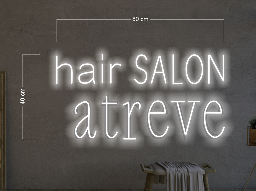 Enseigne au néon LED personnalisée pour entreprise 