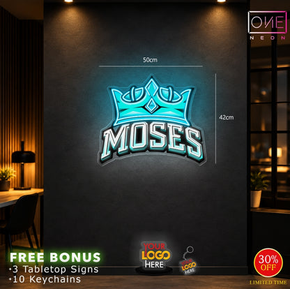 Mose logo | LED Neon Sign