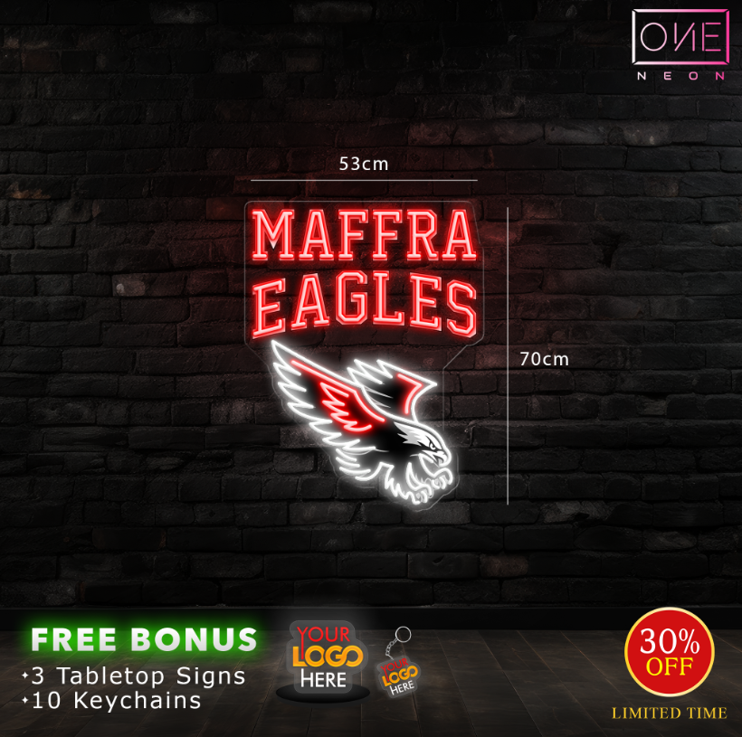 MAFFRA EAGLES | LED Neon Sign