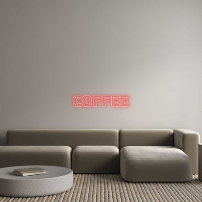 Custom Neon: Coffee