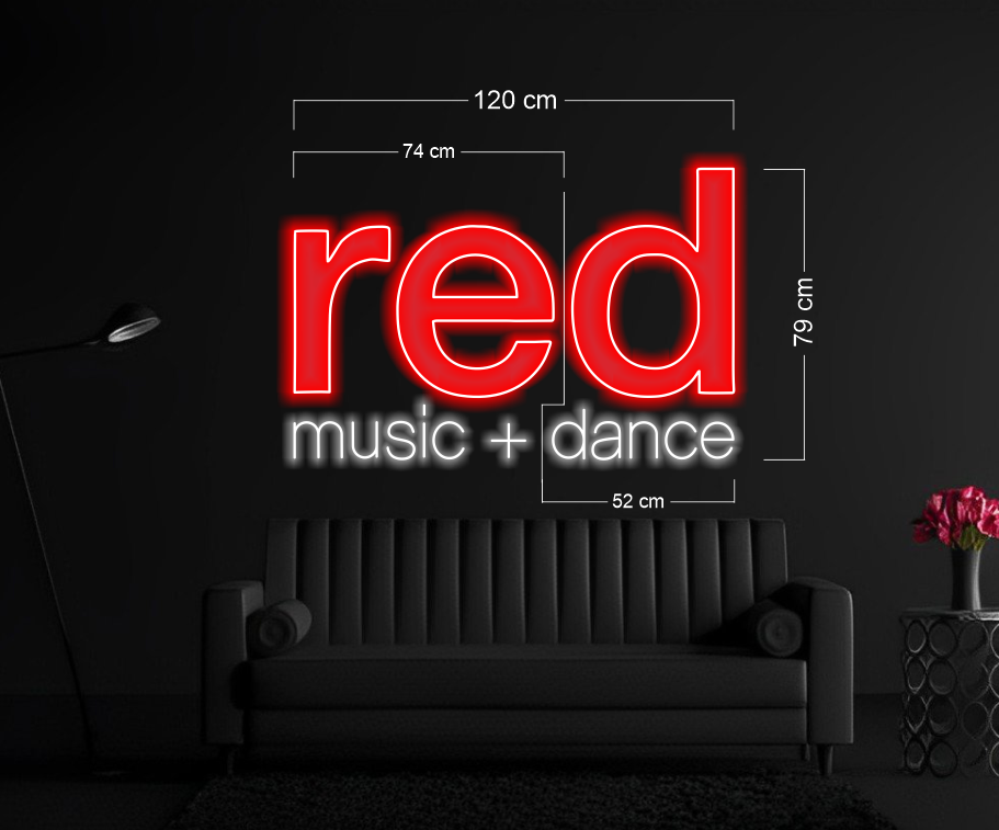 Enseigne au néon LED personnalisée pour entreprise 