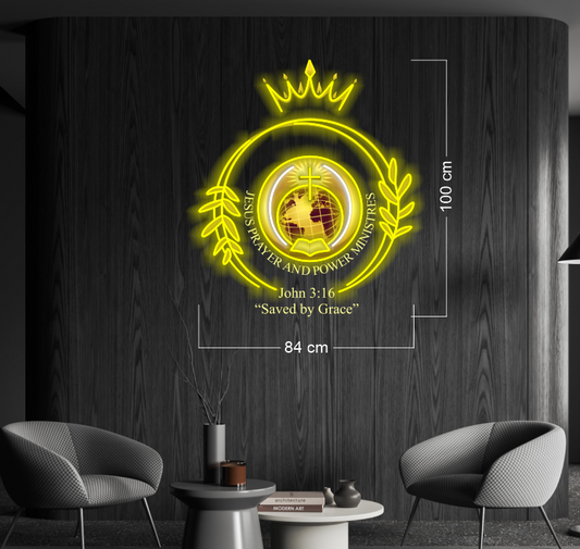 JESUS PRAYER AND POWER MINISTRES| LED Neon Sign