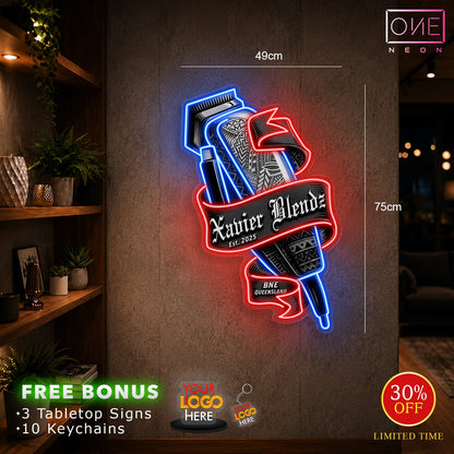 Xavier Blendz | LED Neon Sign
