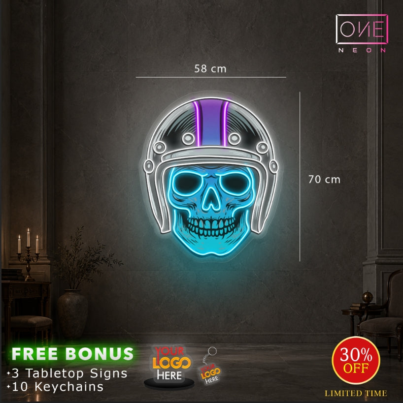 SKULL MASK| LED Neon Sign