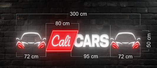 CALI CAR | LED Neon Sign (outdoor use)