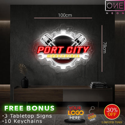 PORT CITY | LED Neon Sign
