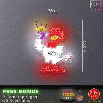 Chicken logo| LED Neon Sign