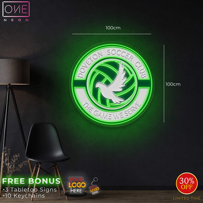 Enseigne au néon LED personnalisée pour entreprise 