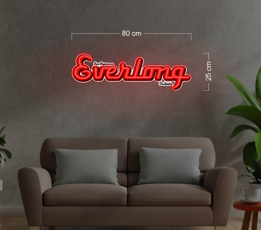 Everlong logo | LED Neon Sign
