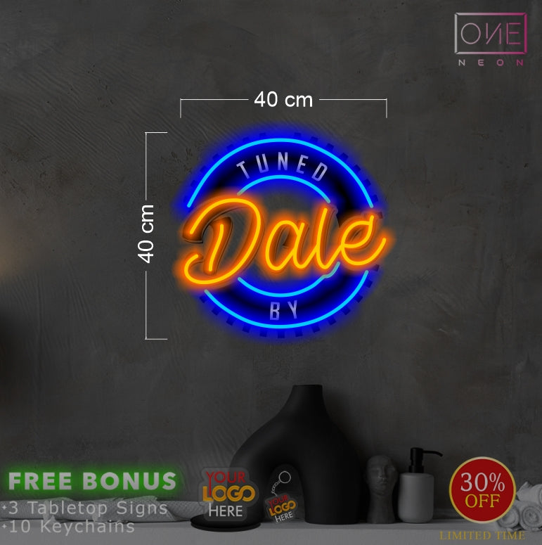 2 Dale + Dyno Dynamics | LED Neon Sign (3 signs)
