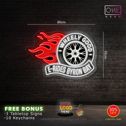 WHEELY GOOD | LED Neon Sign