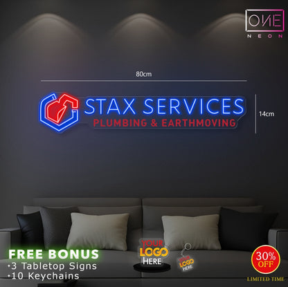 STAX SERVICES | LED Neon Sign