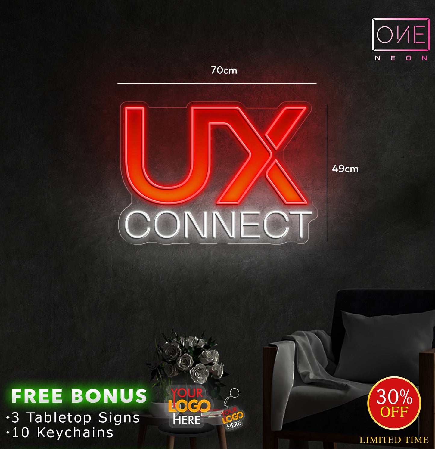 UX CONNECT | LED Neon Sign
