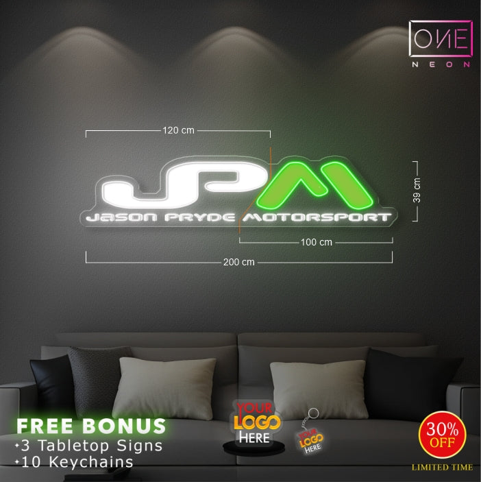 JASON PRYDE MOTORSPORT | LED Neon Sign