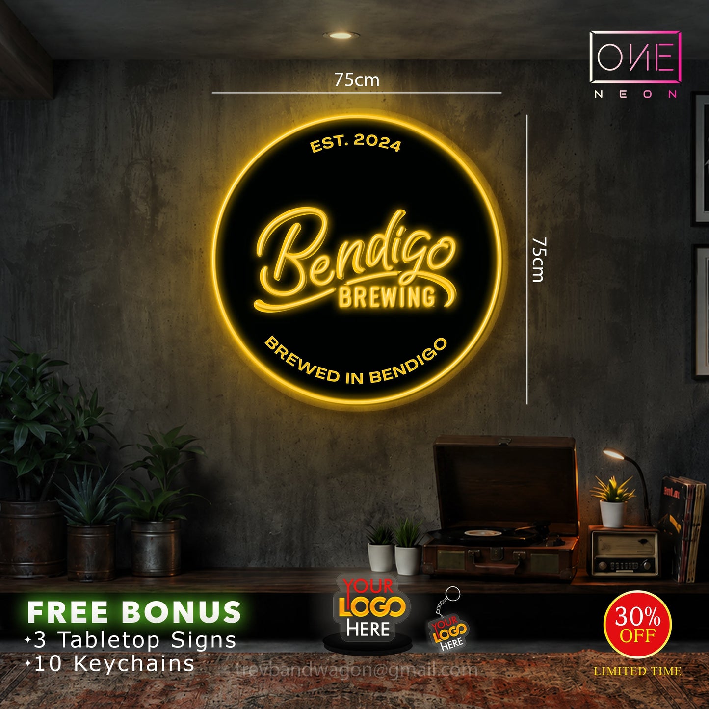 Bendigo brewing | LED Neon Sign