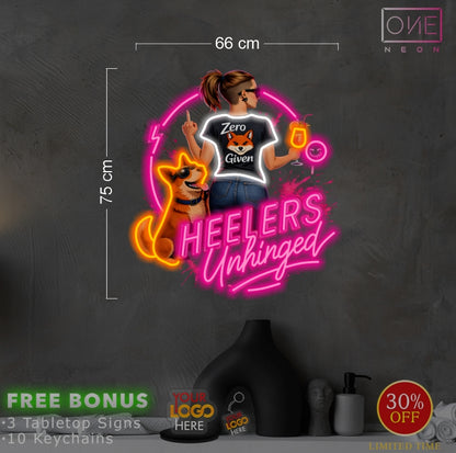 HEELERS | LED Neon Sign (4 signs)