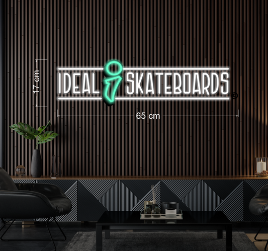 Idea Skateboard | LED Neon Sign