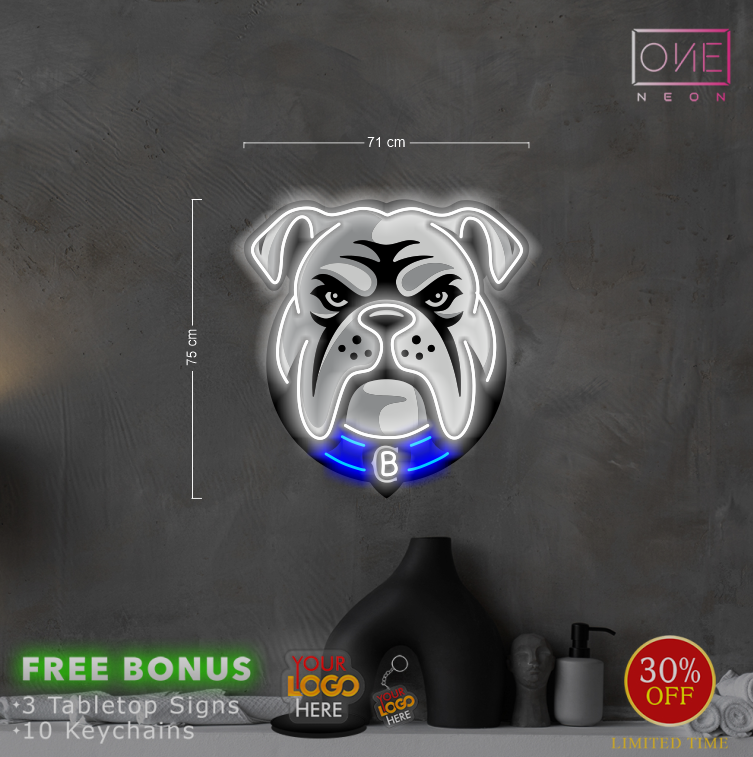 Bulldog (outdoor sign) | LED Neon Sign