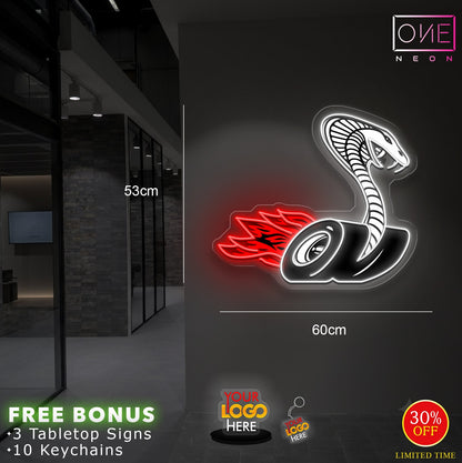 Enseigne au néon LED personnalisée pour entreprise 