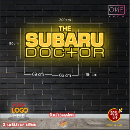 THE SUBARU DOCTOR | LED Neon Sign
