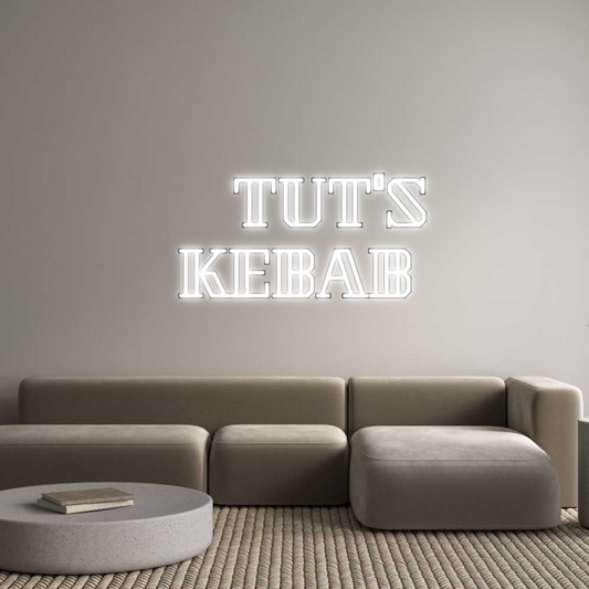 Custom Neon: TUT'S
 KEBAB