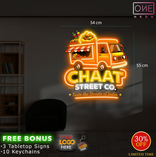 Chaat Street Co | LED Neon Sign