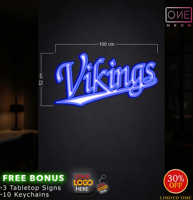 Vikings | LED Neon Sign