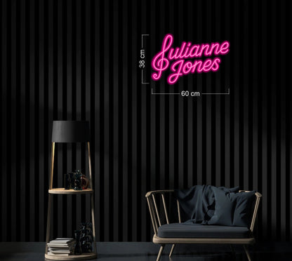 Enseigne au néon LED personnalisée pour entreprise 