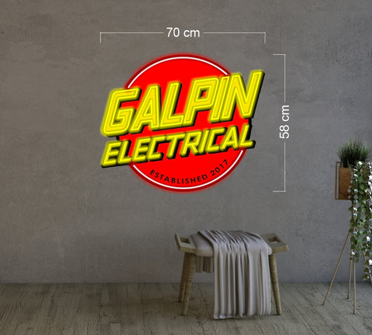 Enseigne au néon LED personnalisée pour entreprise 
