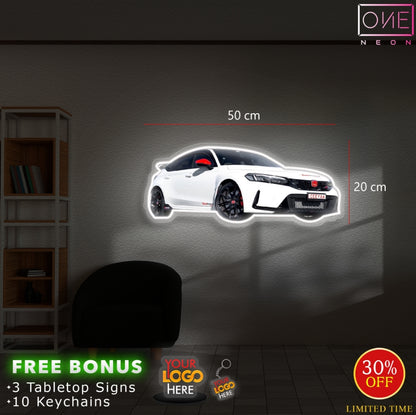 White car | LED Neon Sign