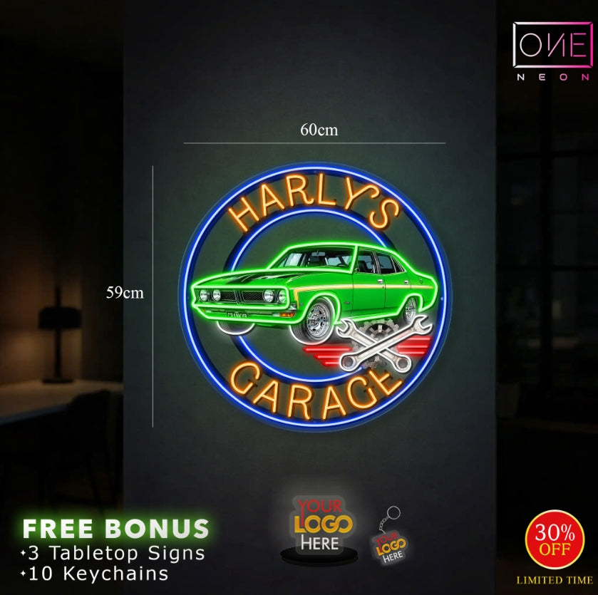 Harly's garage  | LED Neon Sign