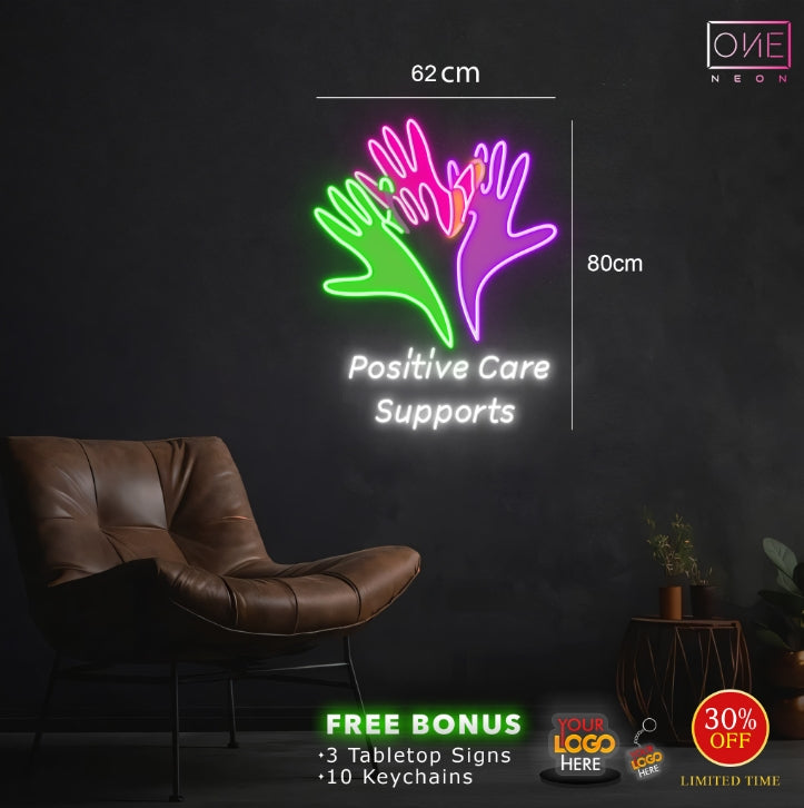 Enseigne au néon LED personnalisée pour entreprise 