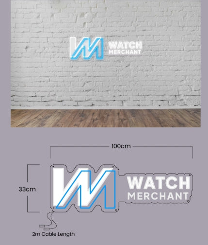 Enseigne au néon LED personnalisée pour entreprise 