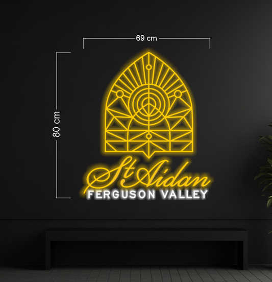 Enseigne au néon LED personnalisée pour entreprise 