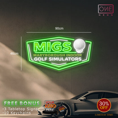 MIGS LOGO | LED Neon Sign