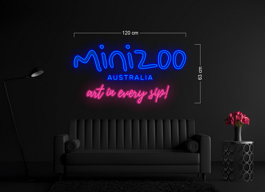 Enseigne au néon LED personnalisée pour entreprise 