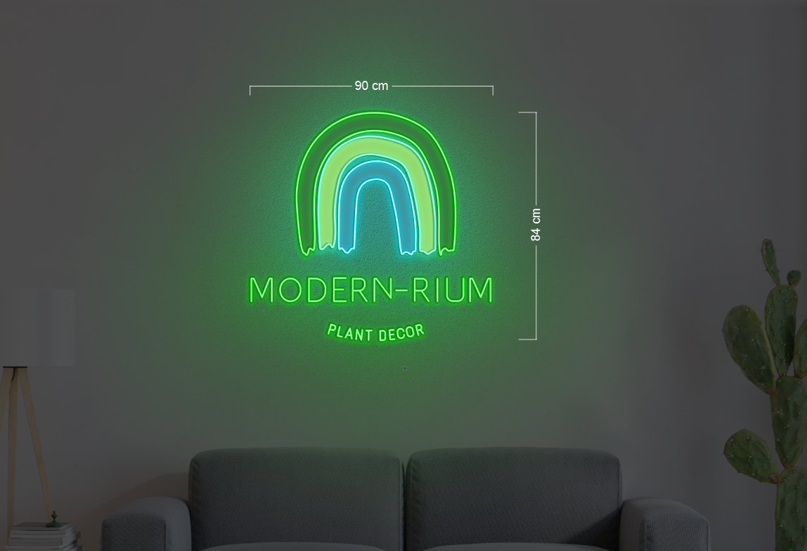 MODERN - RIUM | LED Neon Sign – ONE Neon™ Sign - Australia