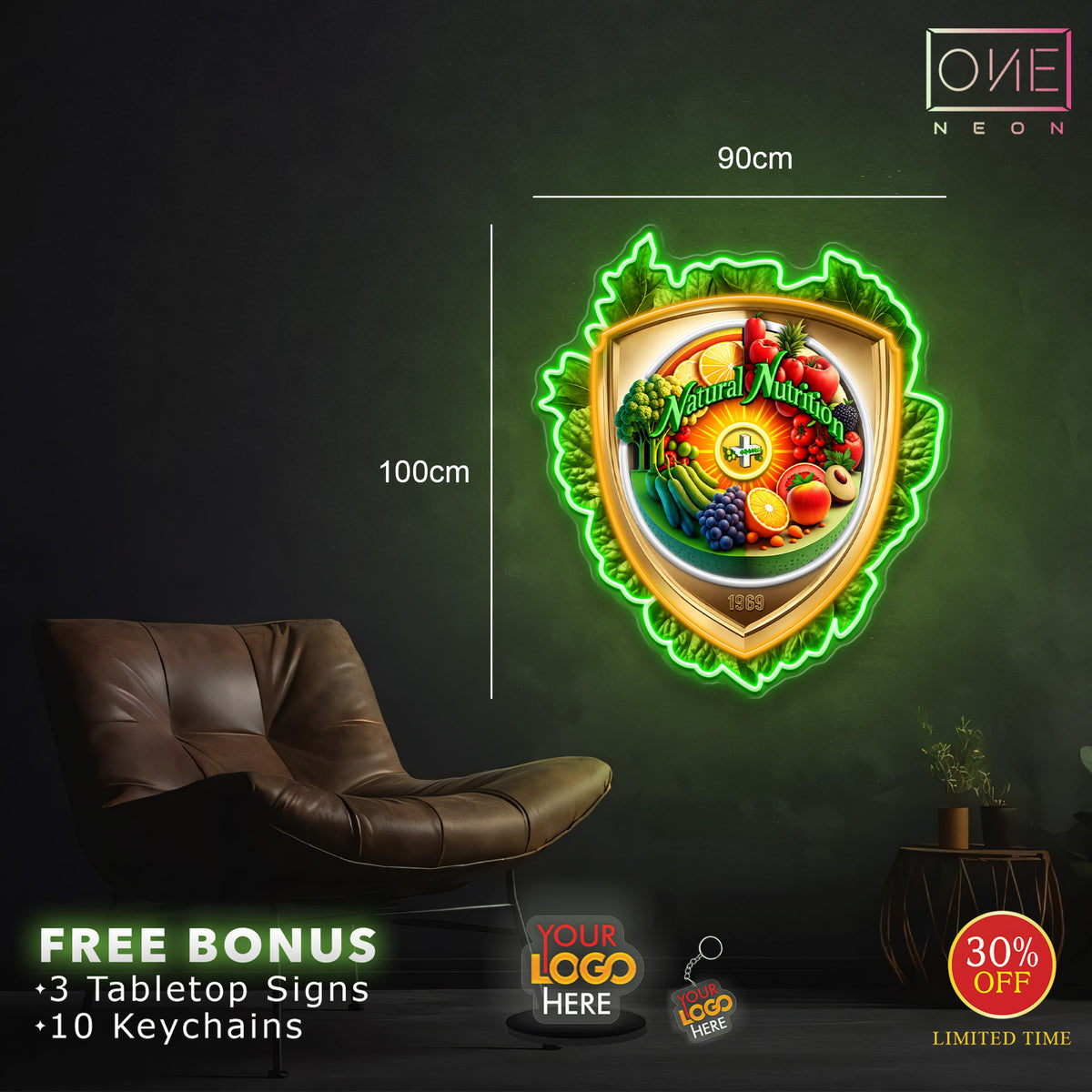 NATURAL NUTRITION | LED Neon Sign