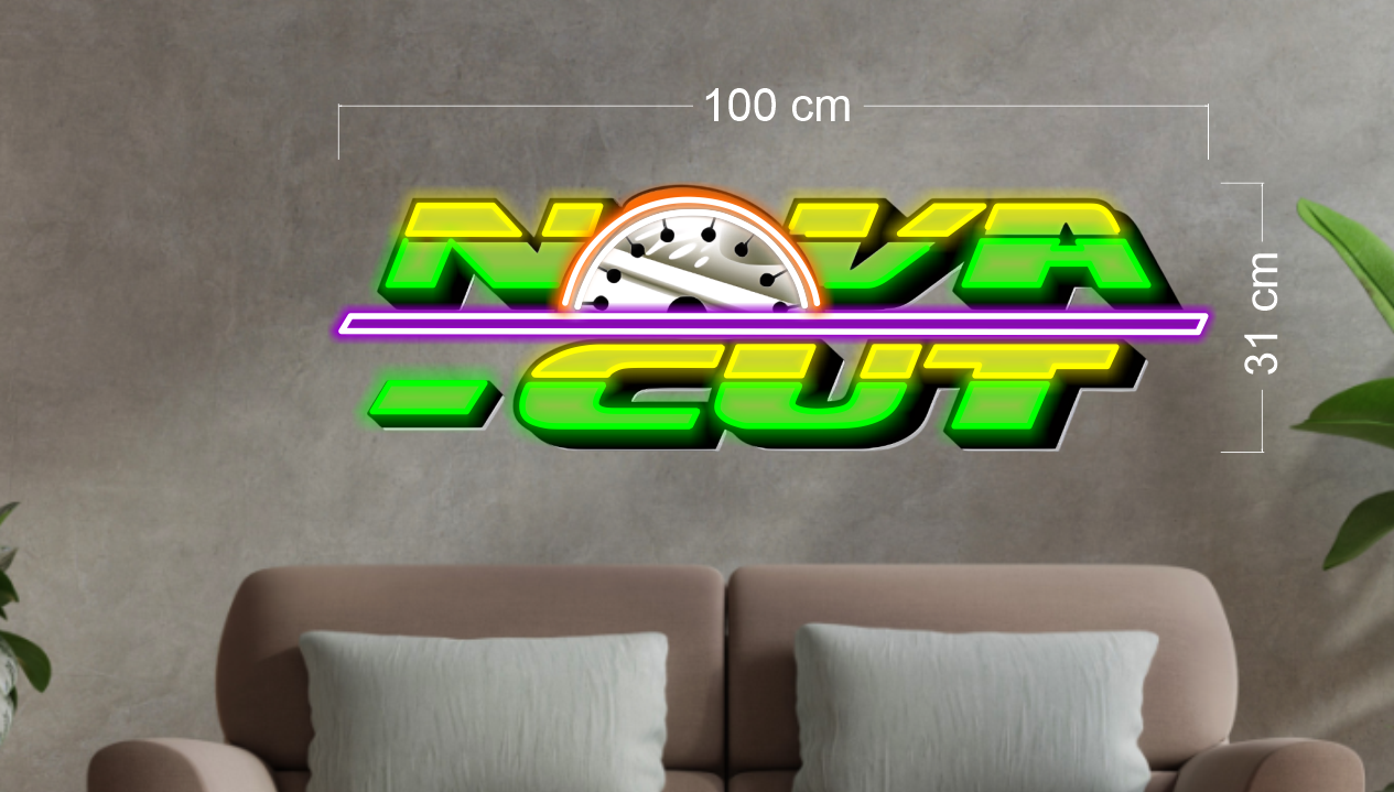 Enseigne au néon LED personnalisée pour entreprise 