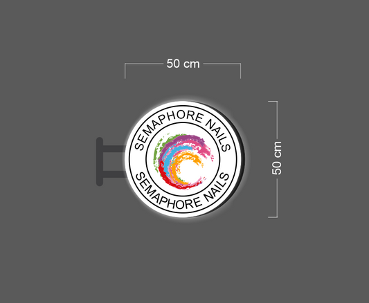 Enseigne au néon LED personnalisée pour entreprise 