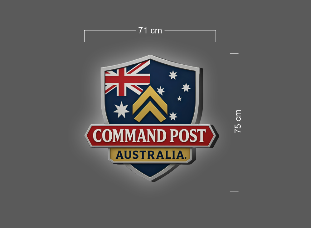 COMMAND POST | Light box – ONE Neon™ Sign - Australia