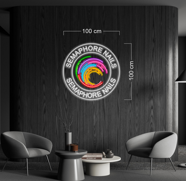 Enseigne au néon LED personnalisée pour entreprise 