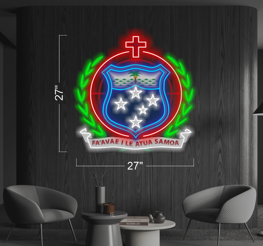 FA'AVAE I LE ATUA SAMOA | LED Neon Sign