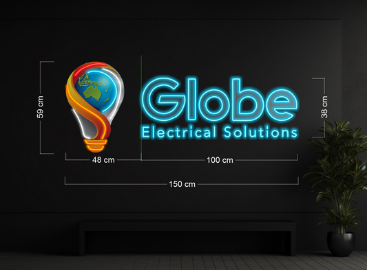 Enseigne au néon LED personnalisée pour entreprise 