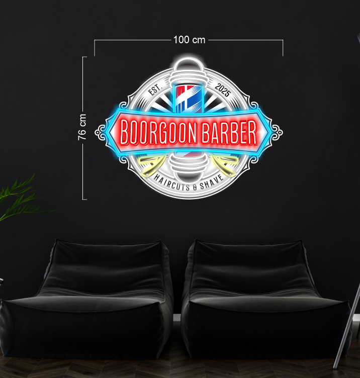 Enseigne au néon LED personnalisée pour entreprise 